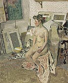 Nude in the Studio c1902 - Edouard Vuillard reproduction oil painting