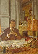 Portrait of Philippe Berthelot 1928 - Edouard Vuillard reproduction oil painting