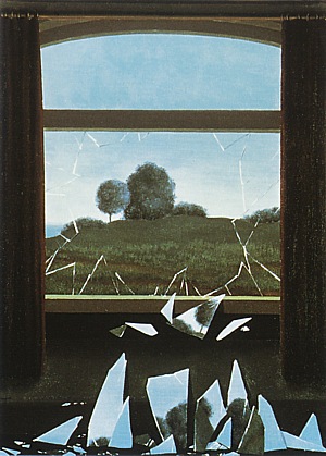 The Key to the Fields 1933 - Rene Magritte reproduction oil painting