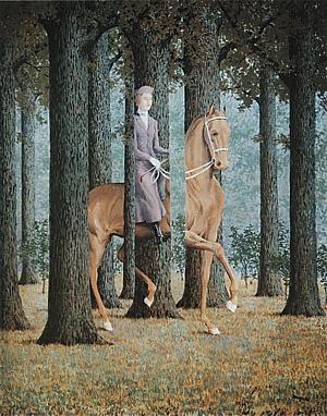 The Blank Cheque 1965 - Rene Magritte reproduction oil painting