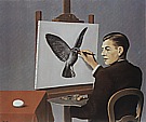 Clairvoyance Self-Portrait 1936 - Rene Magritte