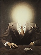 Portrait of Edward James 1937 - Rene Magritte reproduction oil painting