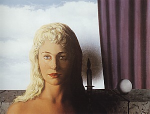 The Ignorant Fairy 1956 - Rene Magritte reproduction oil painting