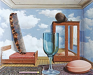 Personal Values c1951 - Rene Magritte reproduction oil painting