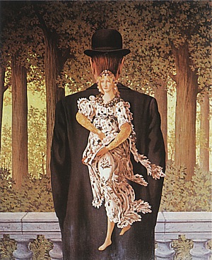 The Ready-Made Bouquet, 1956 - Rene Magritte reproduction oil painting