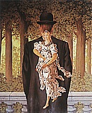 The Ready-Made Bouquet, 1956 - Rene Magritte reproduction oil painting