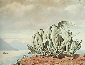Treasure Island 1942 - Rene Magritte reproduction oil painting