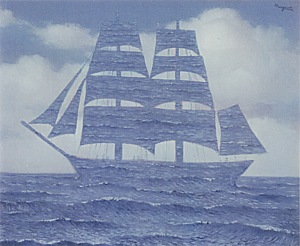 The Seducer, 1953 - Rene Magritte reproduction oil painting