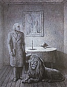 Souvenir of a Journey III 1955 - Rene Magritte