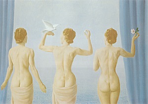 The Lull 1941 - Rene Magritte reproduction oil painting
