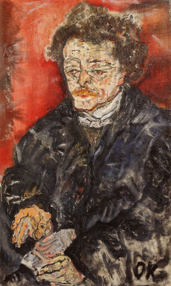 Portrait of the Lawyer Dr Hugo Caro 1910 - Oskar Kokoshka reproduction oil painting