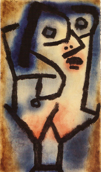 The Second Siren in Alto 1939 - Paul Klee reproduction oil painting