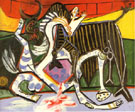 Bullfight 1834 - Pablo Picasso reproduction oil painting