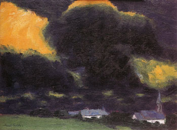 Stormy Landscape 1916 - Emile Nolde reproduction oil painting