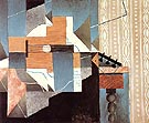 Guitar on the Table 1913 - Juan Gris reproduction oil painting