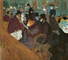 At the Moulin Rouge c1892 - Henri De Toulouse-lautrec reproduction oil painting