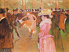 At the Moulin Rouge The Dance 1890 - Henri De Toulouse-lautrec