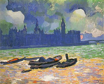 The Palace of Westminster 1906 - Andre Derain reproduction oil painting