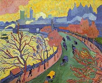 Victoria Embankment 1906 1 - Andre Derain reproduction oil painting