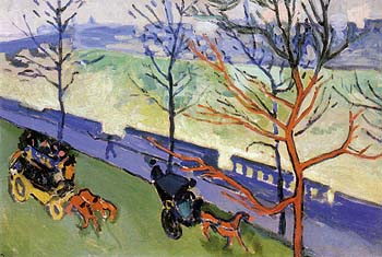 Victoria Embankment 1906 - Andre Derain reproduction oil painting