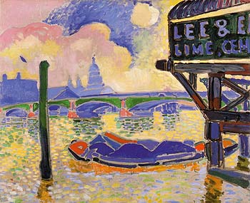 Blackfriars Bridge 1906 - Andre Derain reproduction oil painting