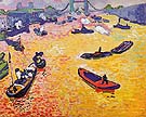 The Port of London 1906 - Andre Derain reproduction oil painting