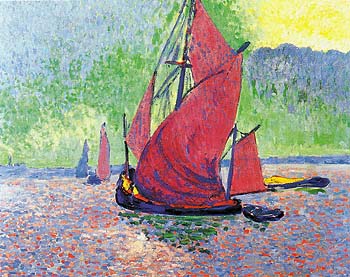 The Red Sails 1906 - Andre Derain reproduction oil painting