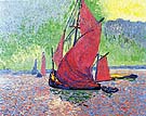 The Red Sails 1906 - Andre Derain reproduction oil painting