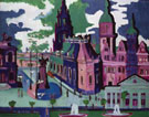 View of Dresden Schlossplatz 1926 - Ernst Kirchner