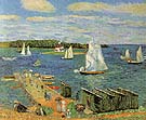 Mahone Bay 1911 - William Glackens reproduction oil painting