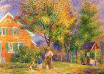 Home in New Hanpshire 1919 - William Glackens reproduction oil painting