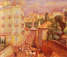 Fete Du Suquet 1932 - William Glackens reproduction oil painting