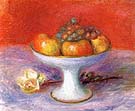 Fruit and aWhite Rose 1930 - William Glackens