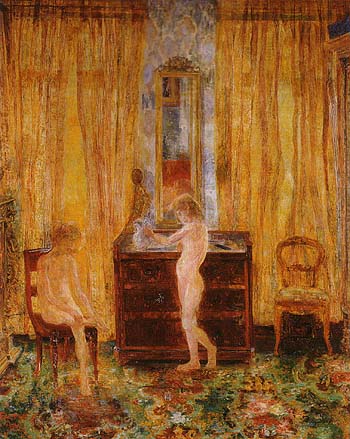 Children Washing 1886 - James Ensor reproduction oil painting
