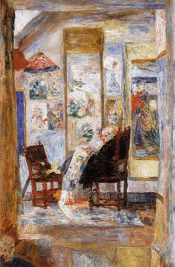 Skeleton Looking at Chinoiseries 1910 - James Ensor reproduction oil painting