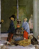 Skeletons Trying to Warm Themselves 1889 - James Ensor