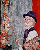 Self Portrait with Masks 1937 - James Ensor