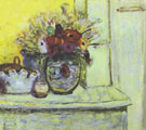 Vase with Anemonies and Empty Vase 1933 - Pierre Bonnard reproduction oil painting