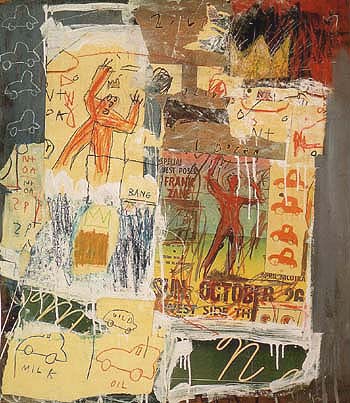 Untitled 1981 P9 - Jean-Michel-Basquiat reproduction oil painting