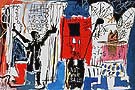 Obnoxious Liberals 1982 - Jean-Michel-Basquiat reproduction oil painting