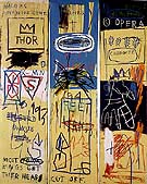 Charles the First 1982 - Jean-Michel-Basquiat reproduction oil painting