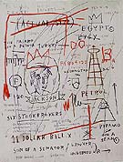 Untitled jackson 1982 - Jean-Michel-Basquiat