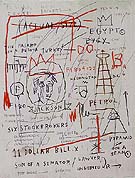 Untitled jackson 1982 - Jean-Michel-Basquiat reproduction oil painting