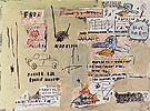 Napoleno Sterotype as Portrayed - Jean-Michel-Basquiat reproduction oil painting