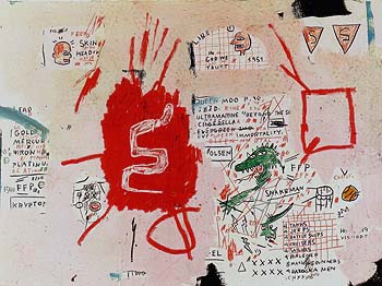 Snakeman - Jean-Michel-Basquiat reproduction oil painting