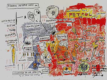 Liberty - Jean-Michel-Basquiat reproduction oil painting