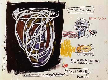 Roast - Jean-Michel-Basquiat reproduction oil painting