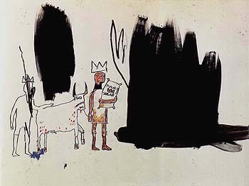 Dwellers in the Marshes - Jean-Michel-Basquiat reproduction oil painting