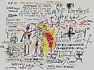 Boxer Rebellion - Jean-Michel-Basquiat reproduction oil painting