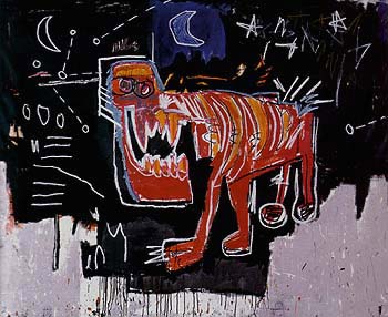 Untitled 1982 - Jean-Michel-Basquiat reproduction oil painting